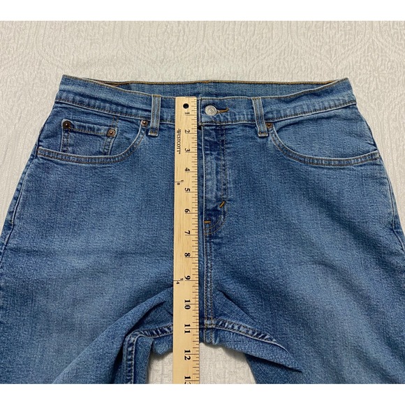 Vintage Levi's 510 Jeans Women's 12 Misses Medium Blue Denim Slim Fit - Picture 7 of 9